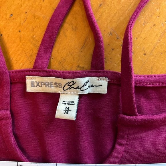 Limited Express Red Short Sleeve Cut Out Blouse - Picture 10 of 12